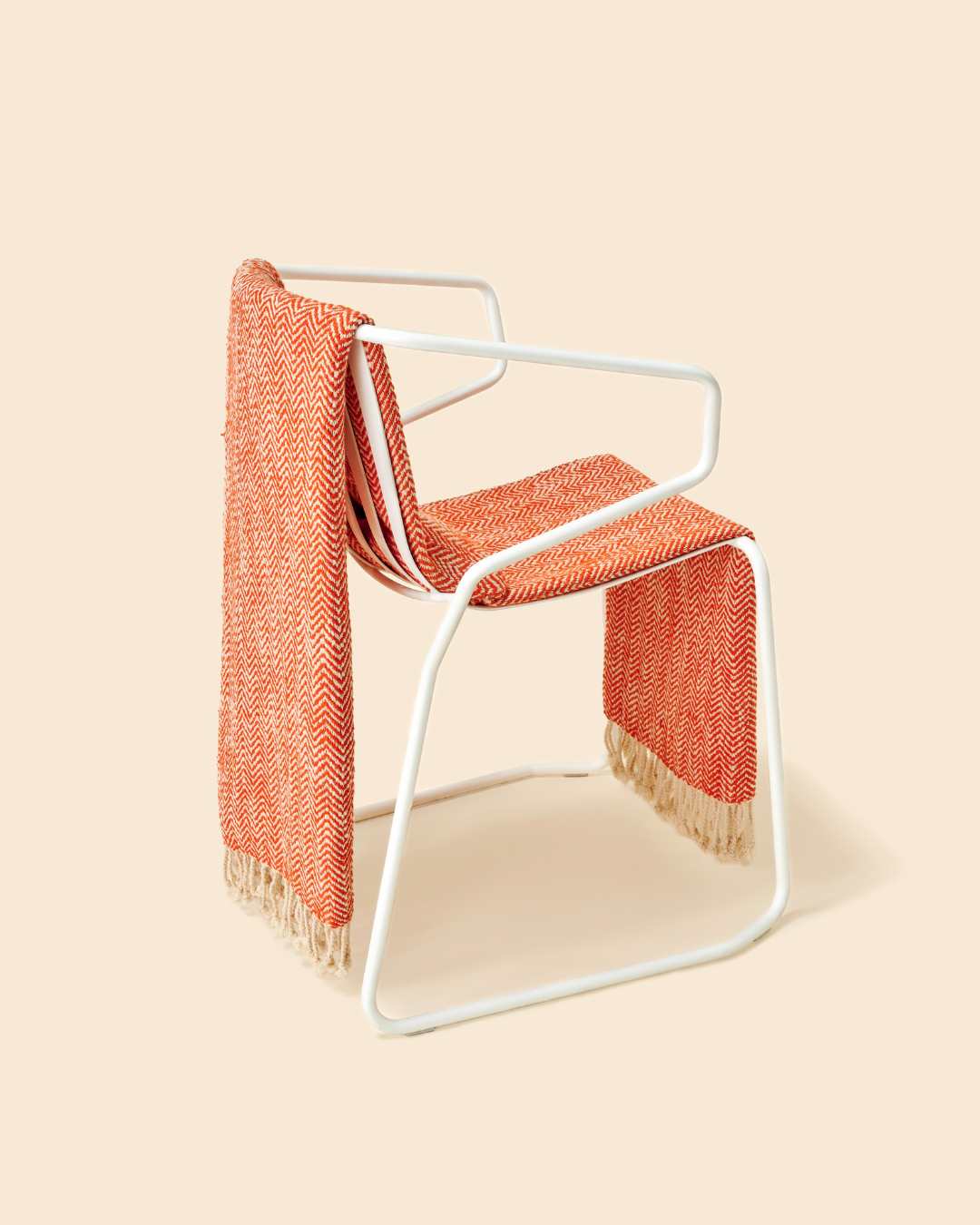 Fouta Coton Marco Polo orange