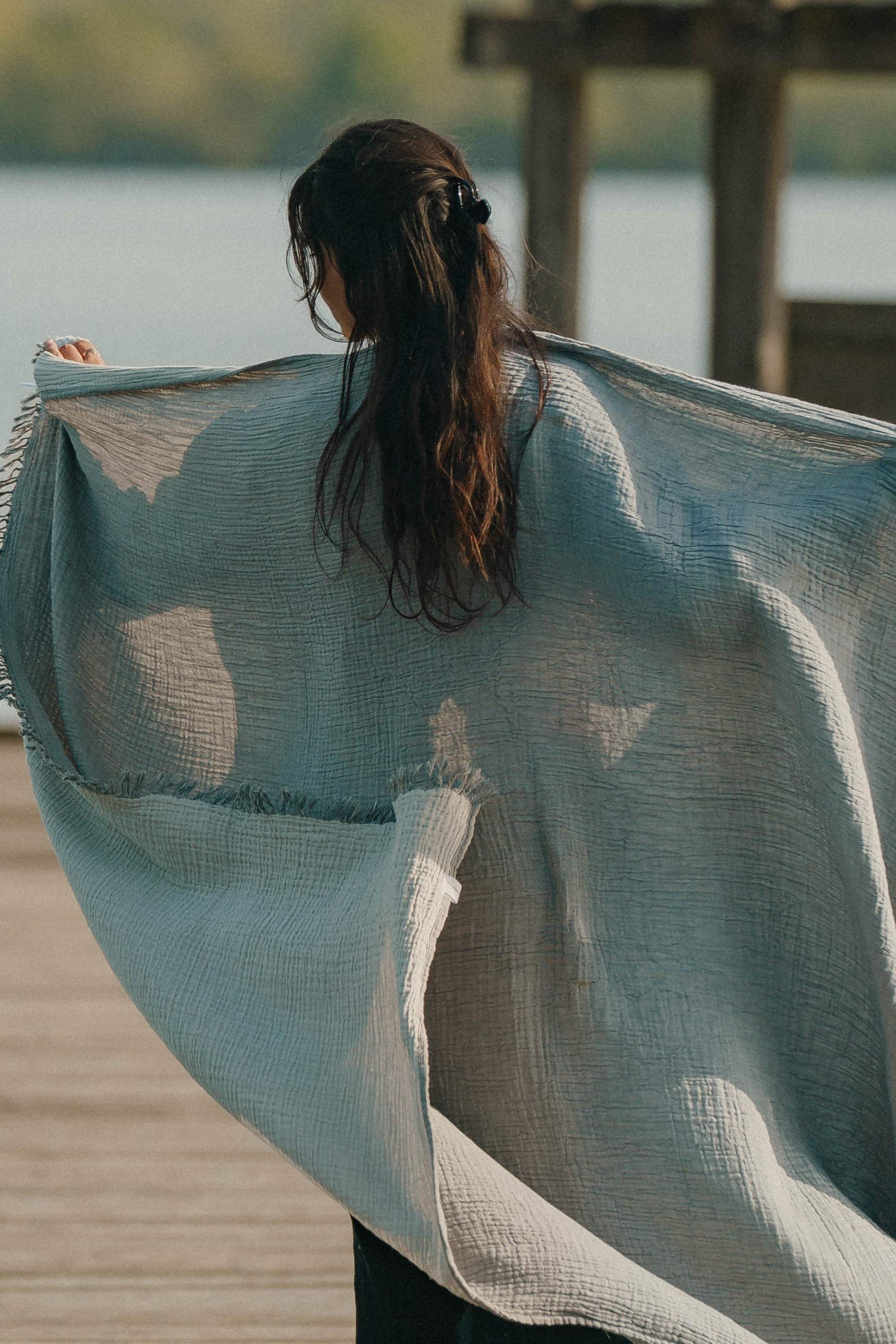 Fouta_gaze_coton_gris