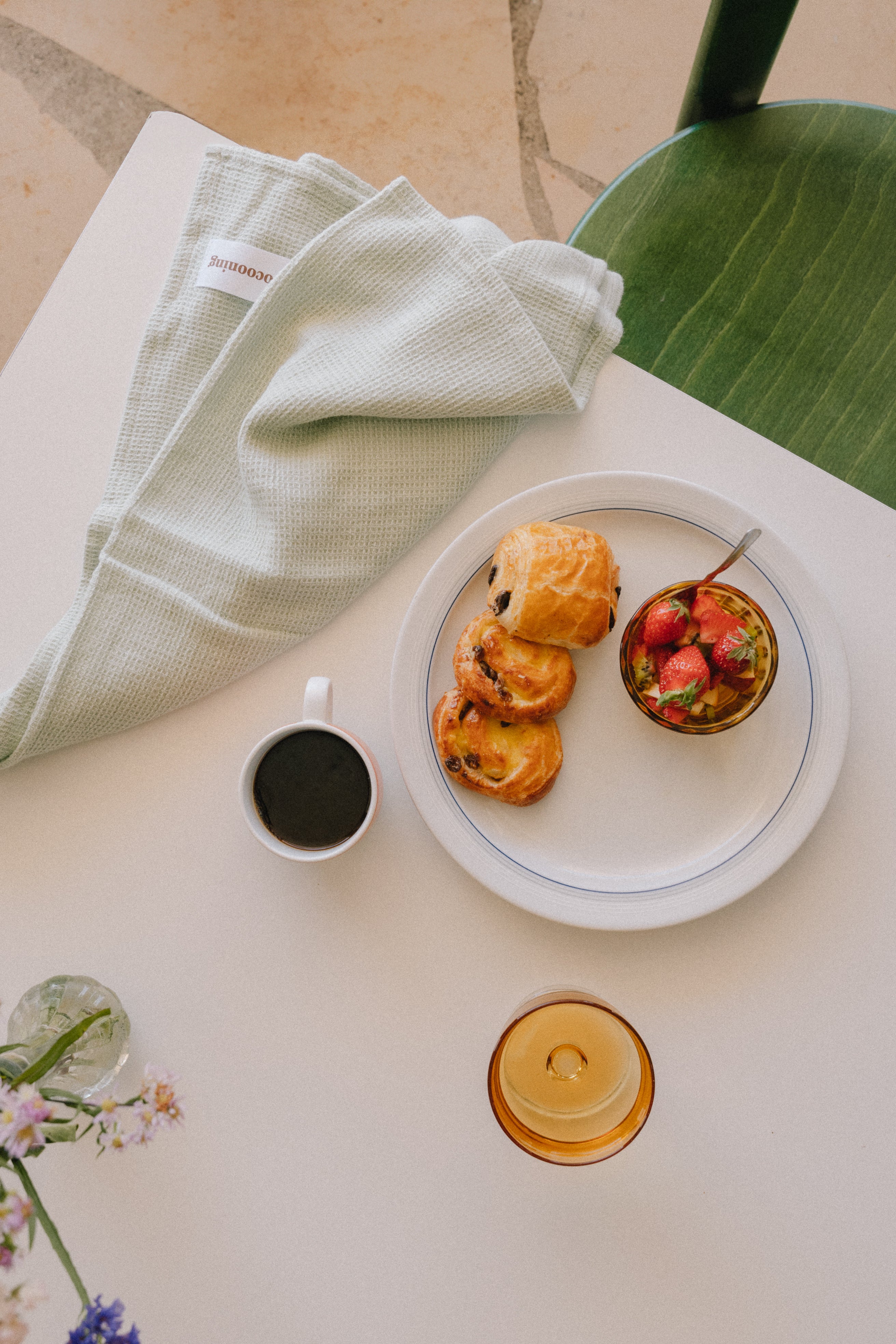 Honeycomb Napkin Mini Sage