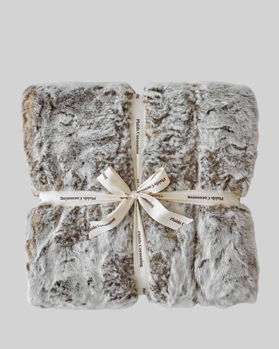 Frisson Faux Fur End Table