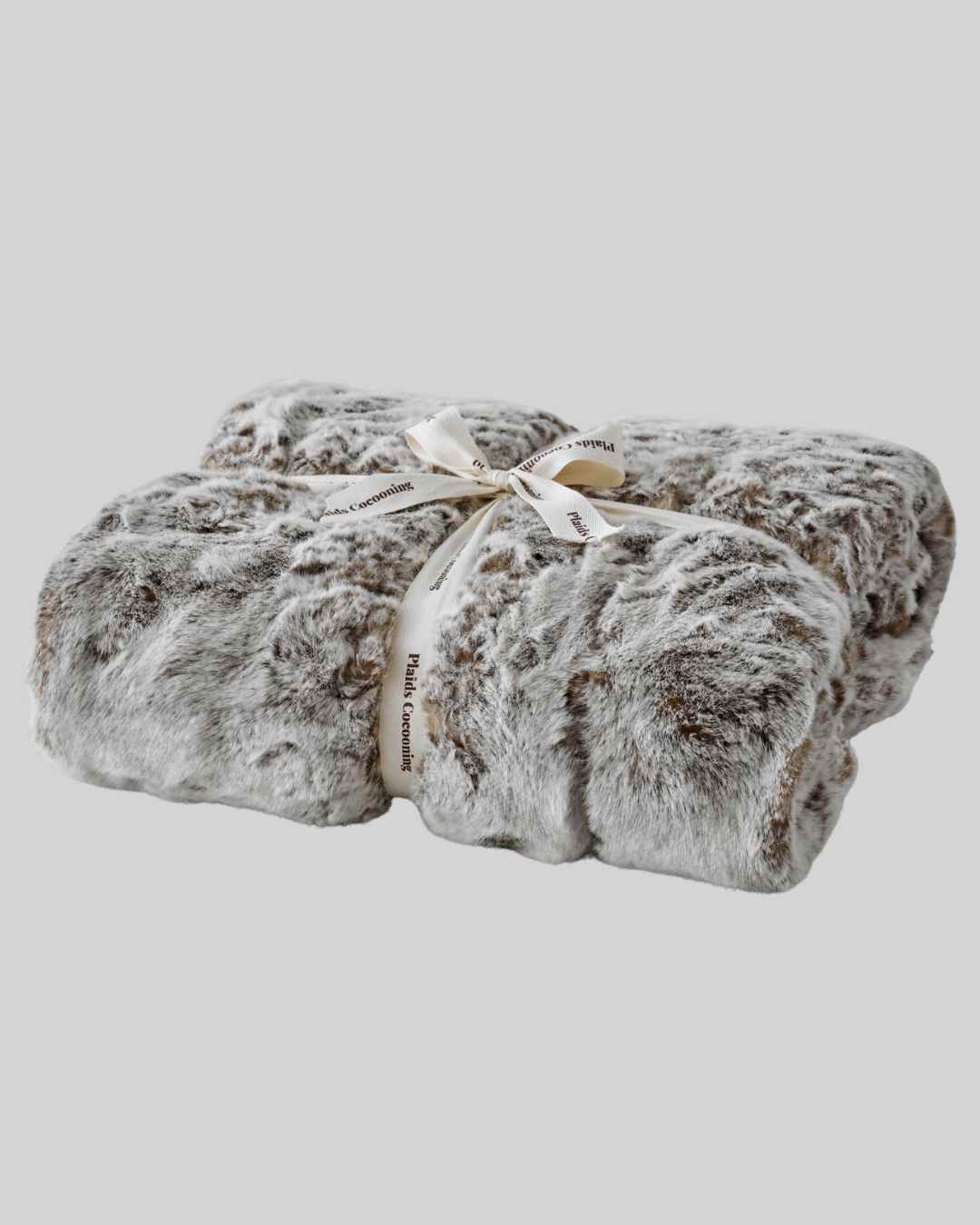 Frisson Faux Fur End Table