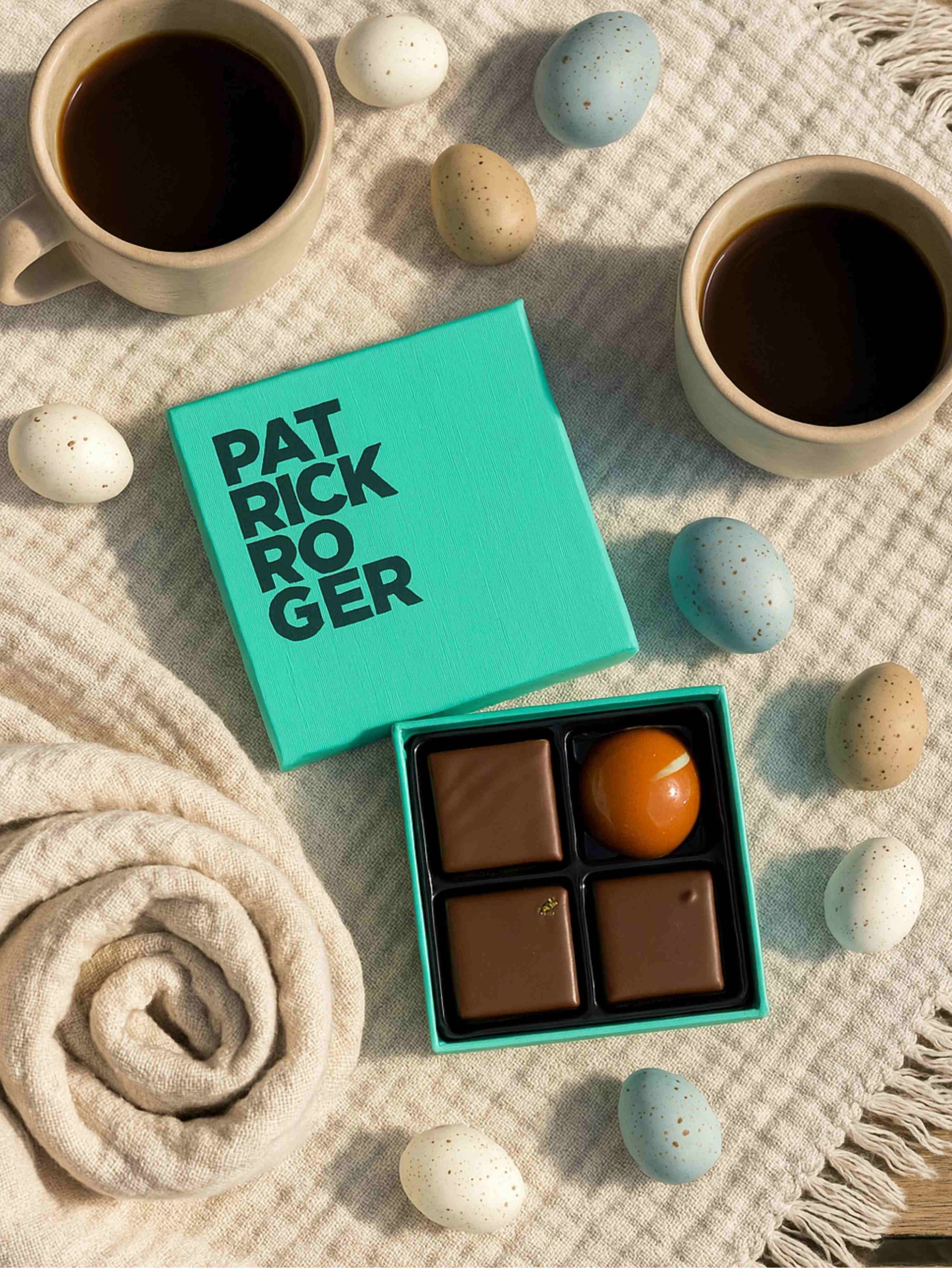 Coffrets de 4 chocolats - Patrick Roger