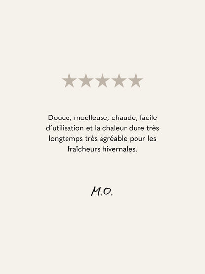 Bouillotte fausse fourrure