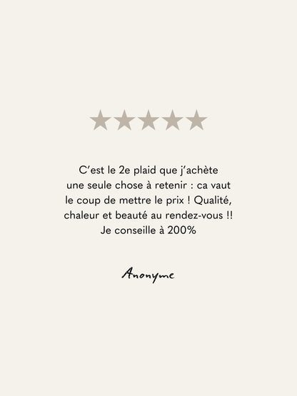 Plaid Fausse Fourrure Coyote