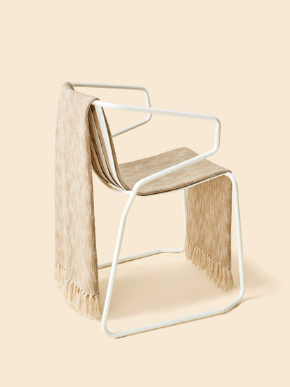 Fouta en Coton Beige
