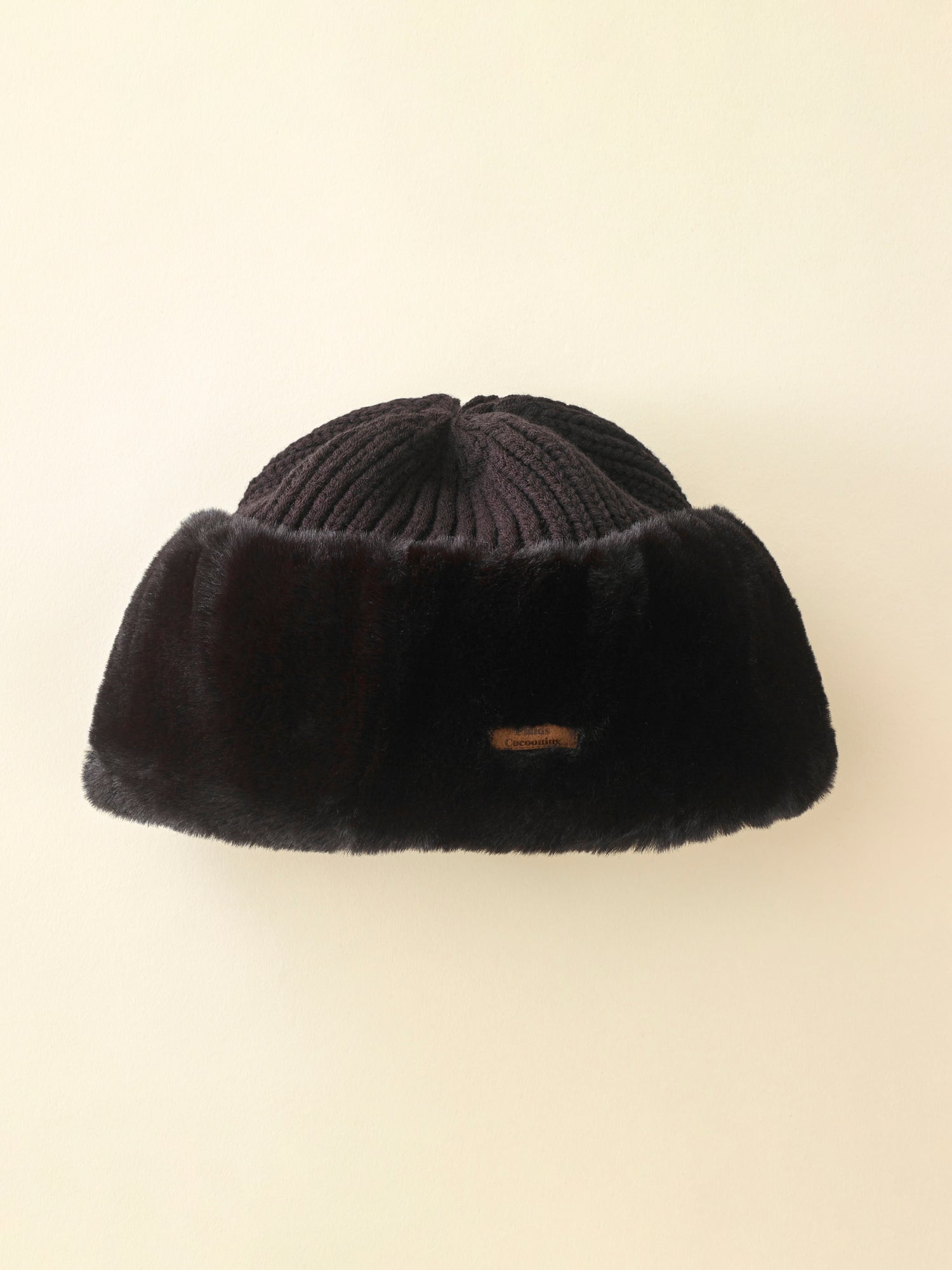Black Fleece Hat