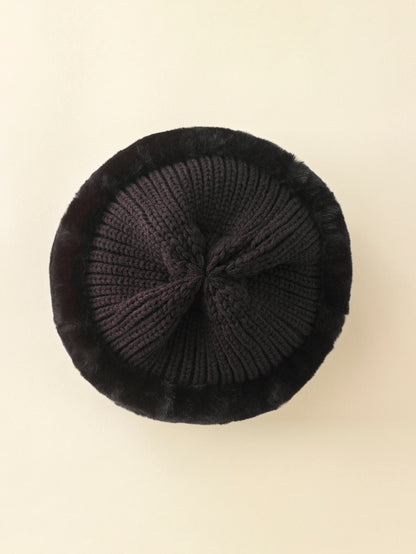 Bonnet en Polaire Noir