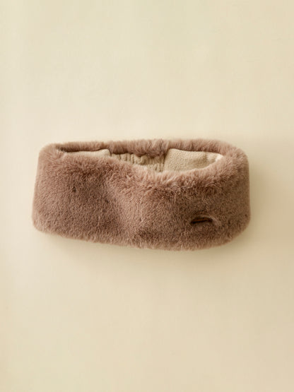Brown Faux Fur Headband