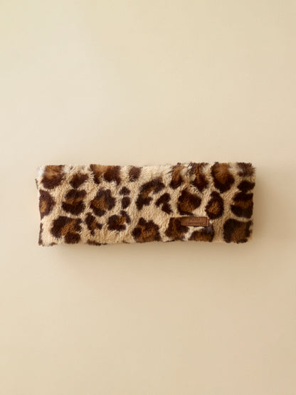 Leopard Faux Fur Headband
