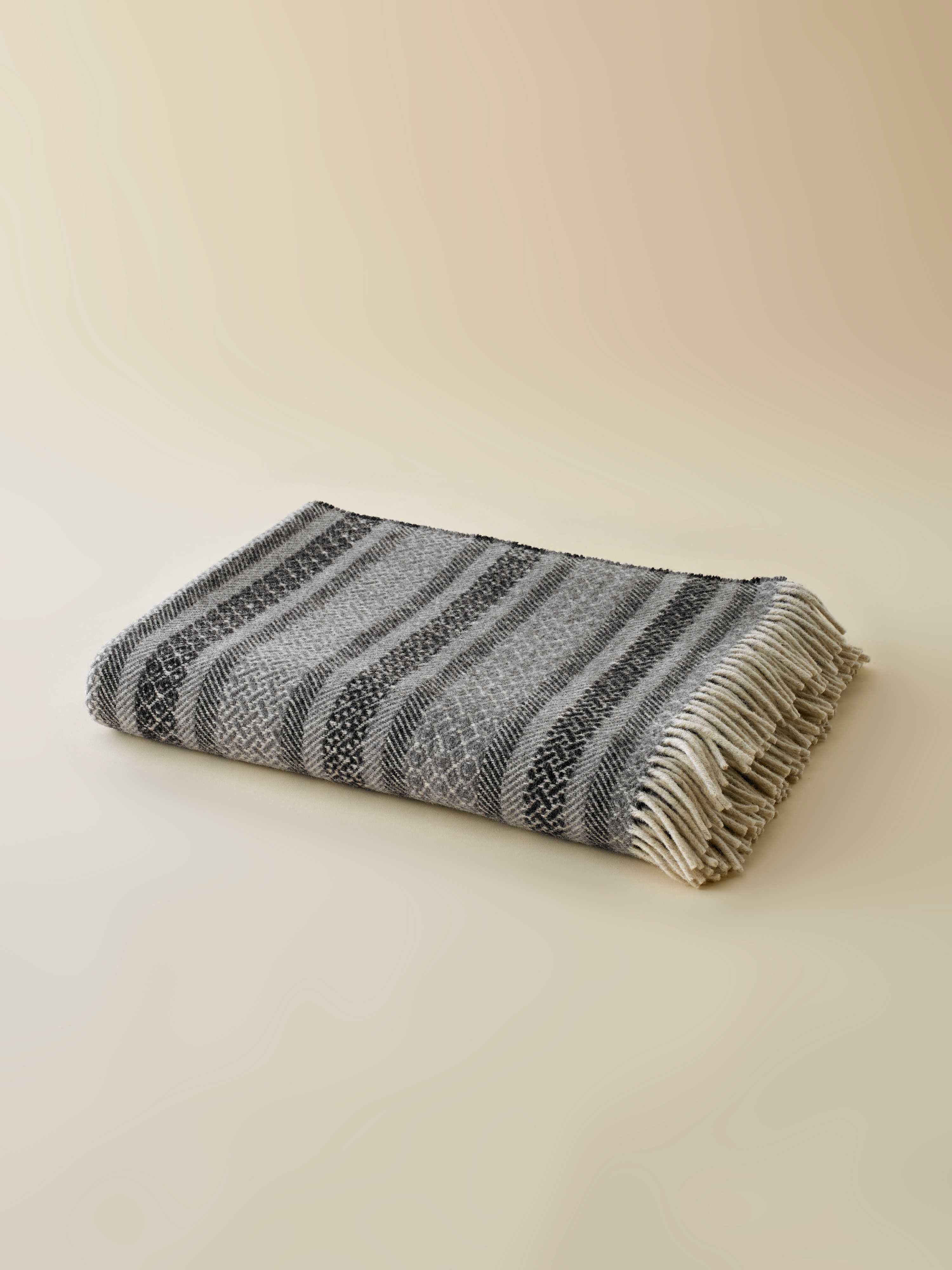 Gray Basque Wool Plaid 
