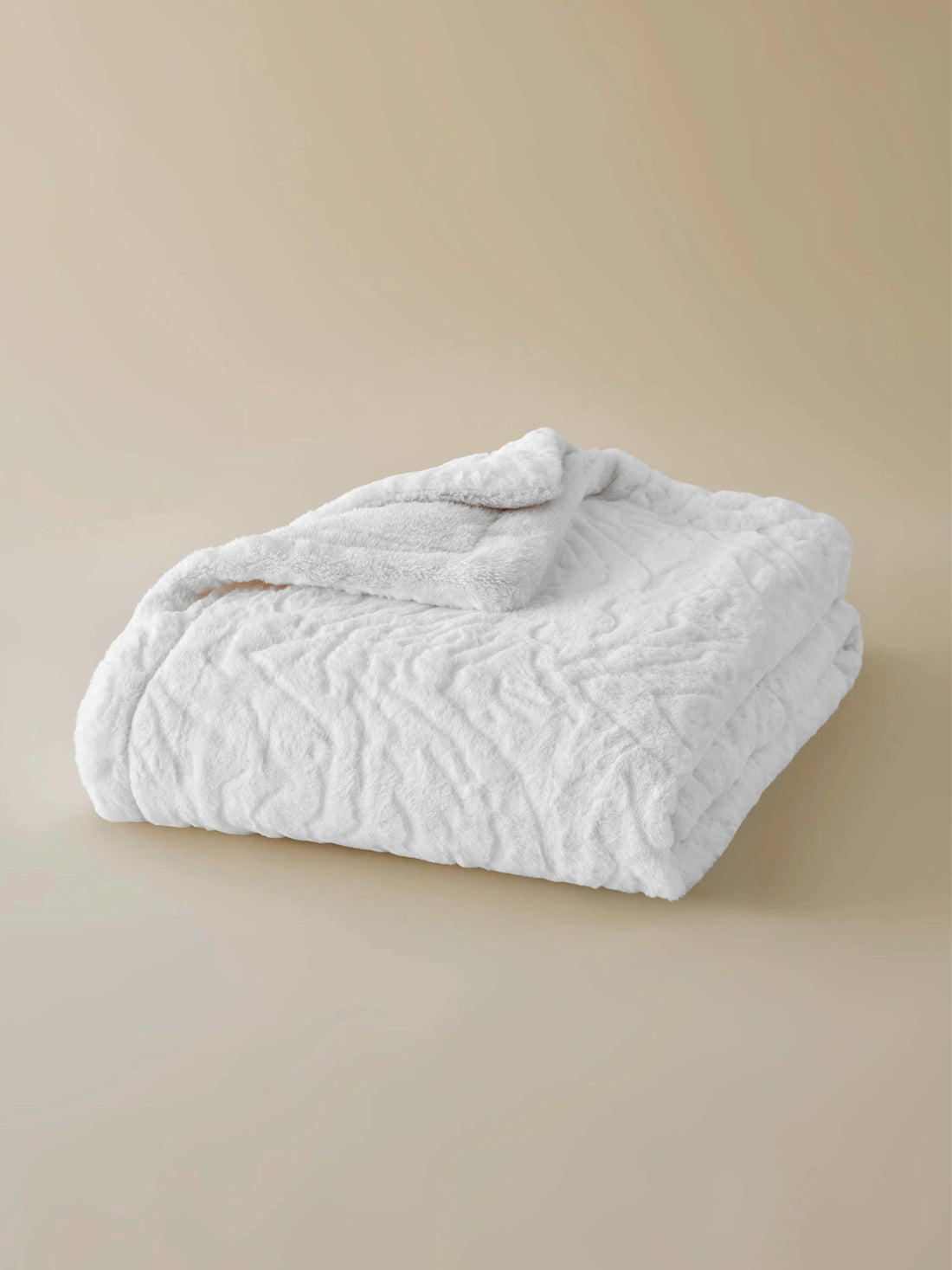 Couvre-Lit Queen Size Ours Blanc