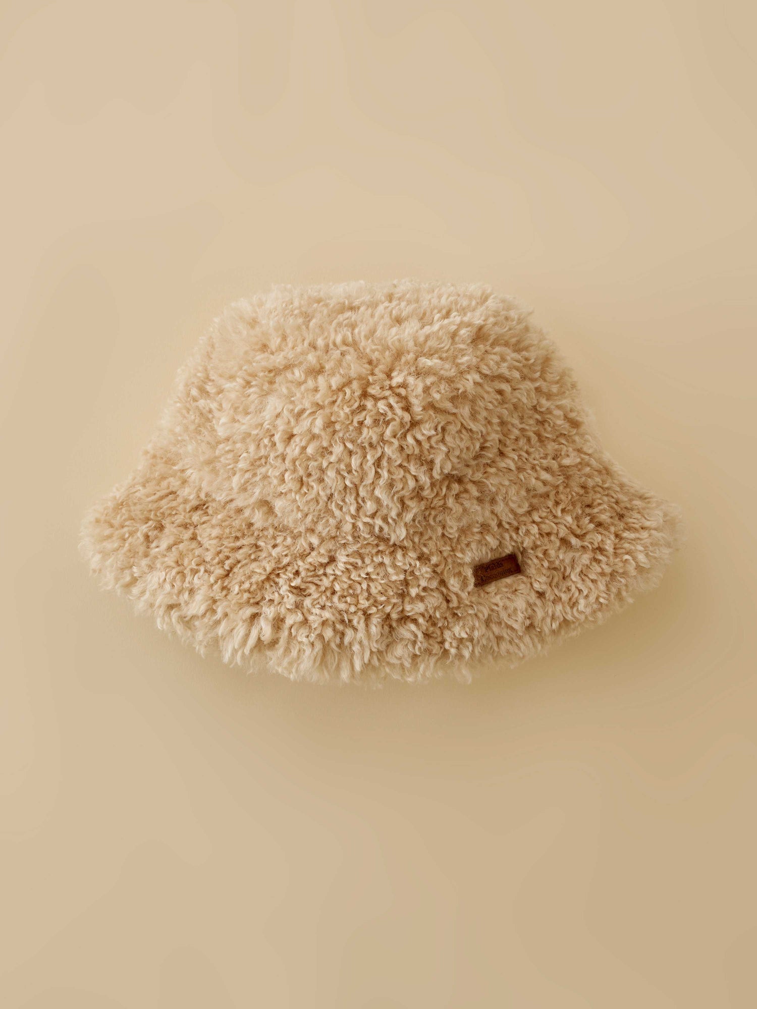 Faux Fur Teddy Bear Bucket Hat