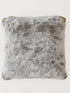 Coussin fausse fourrure